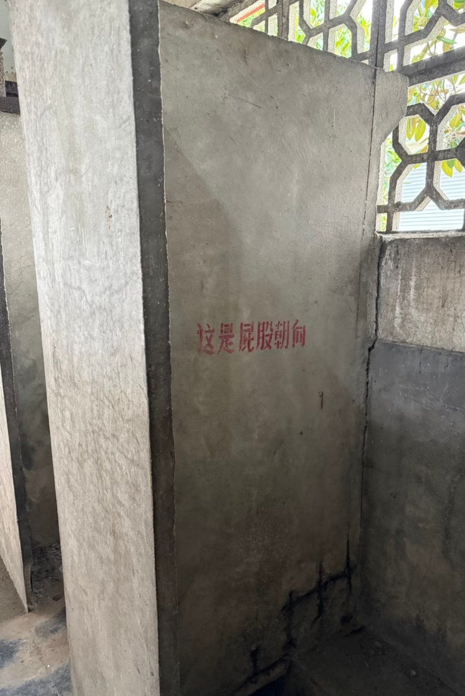 这种厕所是我一生的噩梦，我努力学习走出小地方 很大一部分原因就是远离这种旱厕