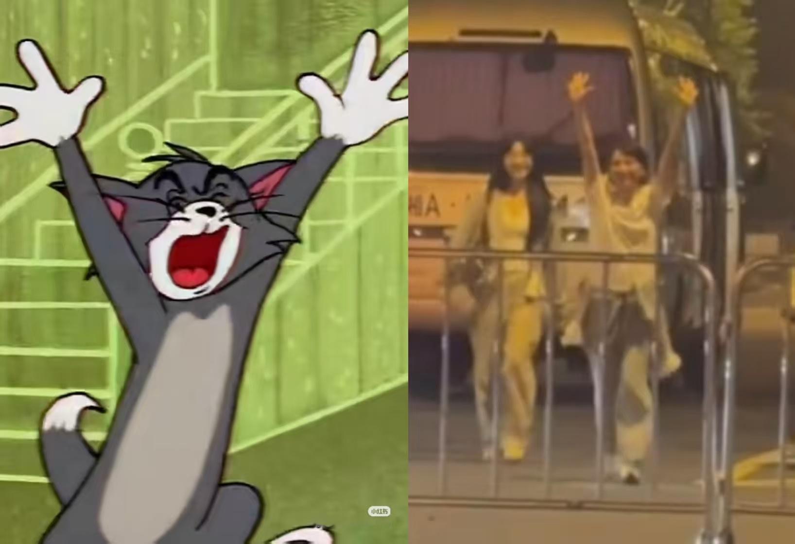 李心洁像汤姆猫一样走过来了 徐梦洁快再来教教姐姐吧，李心洁努力营业的样子又乖又好