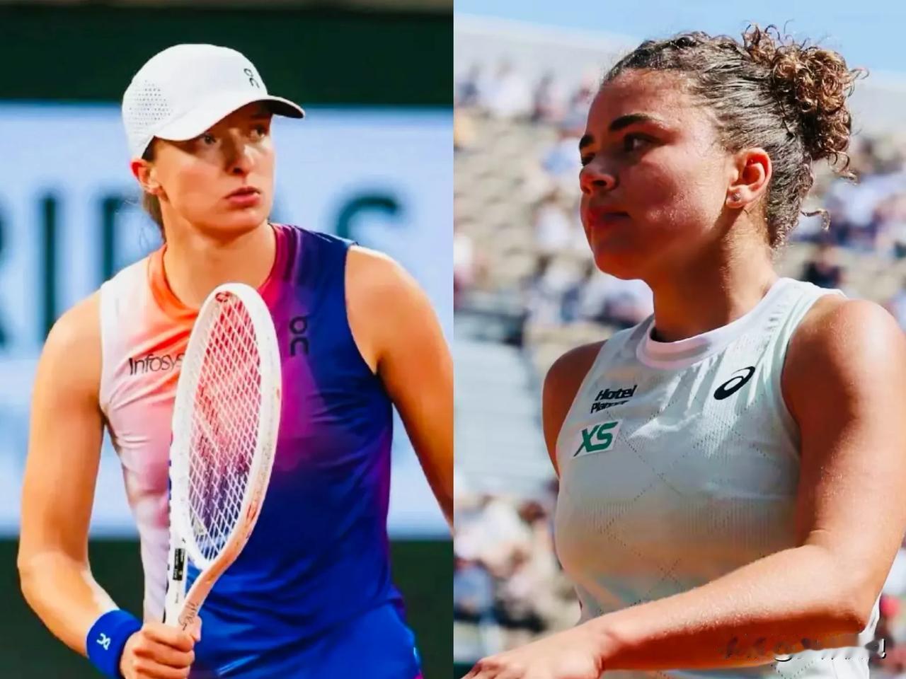 法网女单决赛只用了不到70分钟，赛会头号种子🇵🇱斯瓦泰克以6-2、6-1 轻