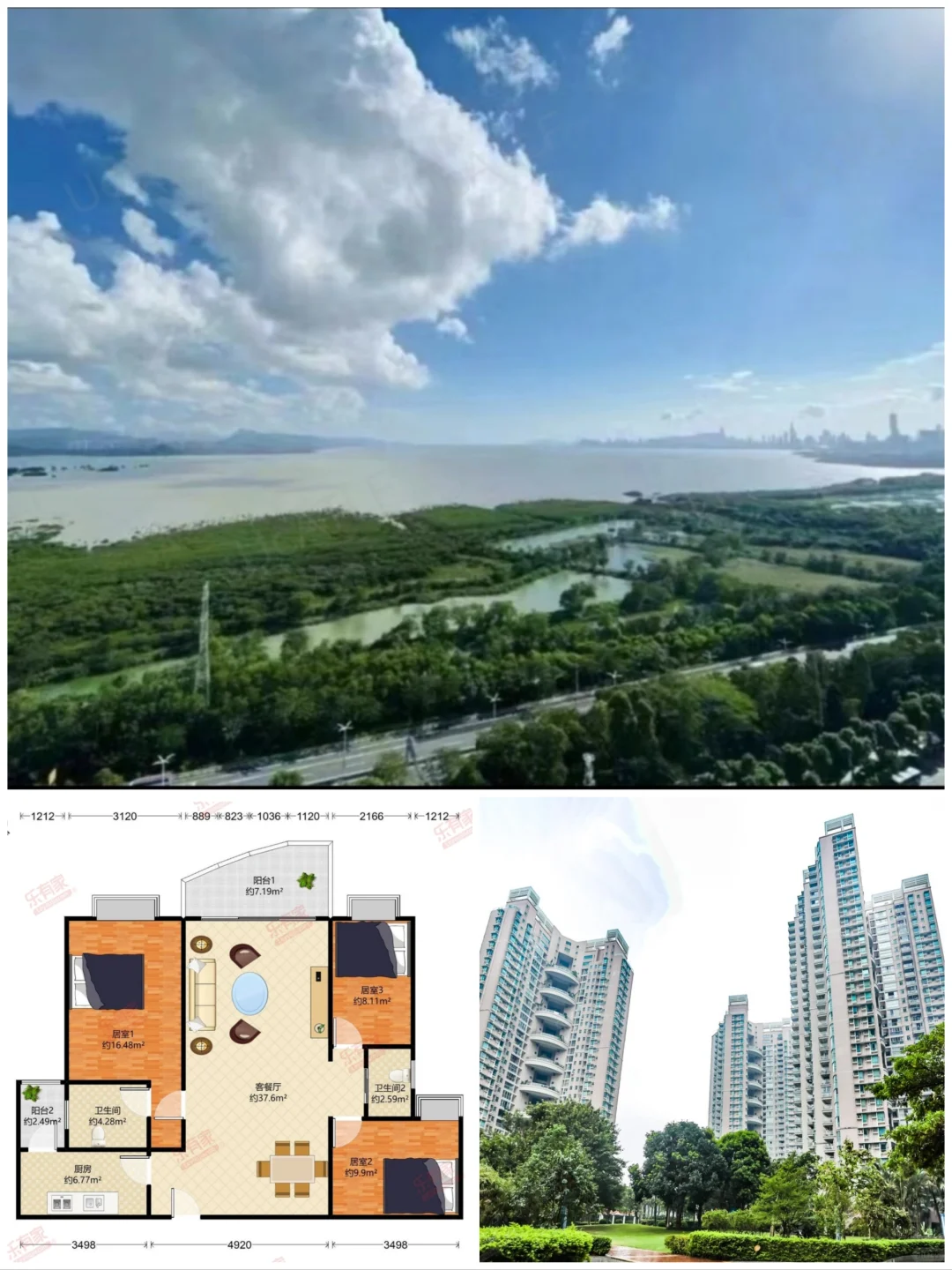 蓝湾半岛双龙抱珠户型楼王栋一线海景 业主急售8XX价格可谈！！！