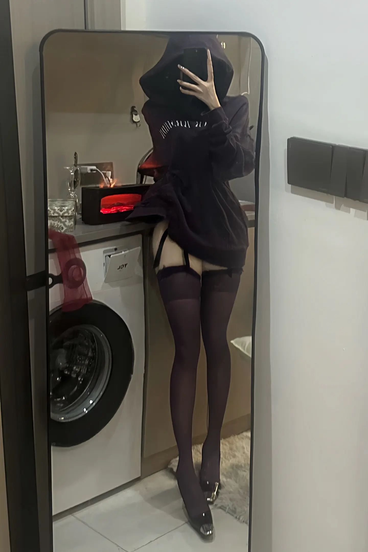 妹妹说紫色很有韵味