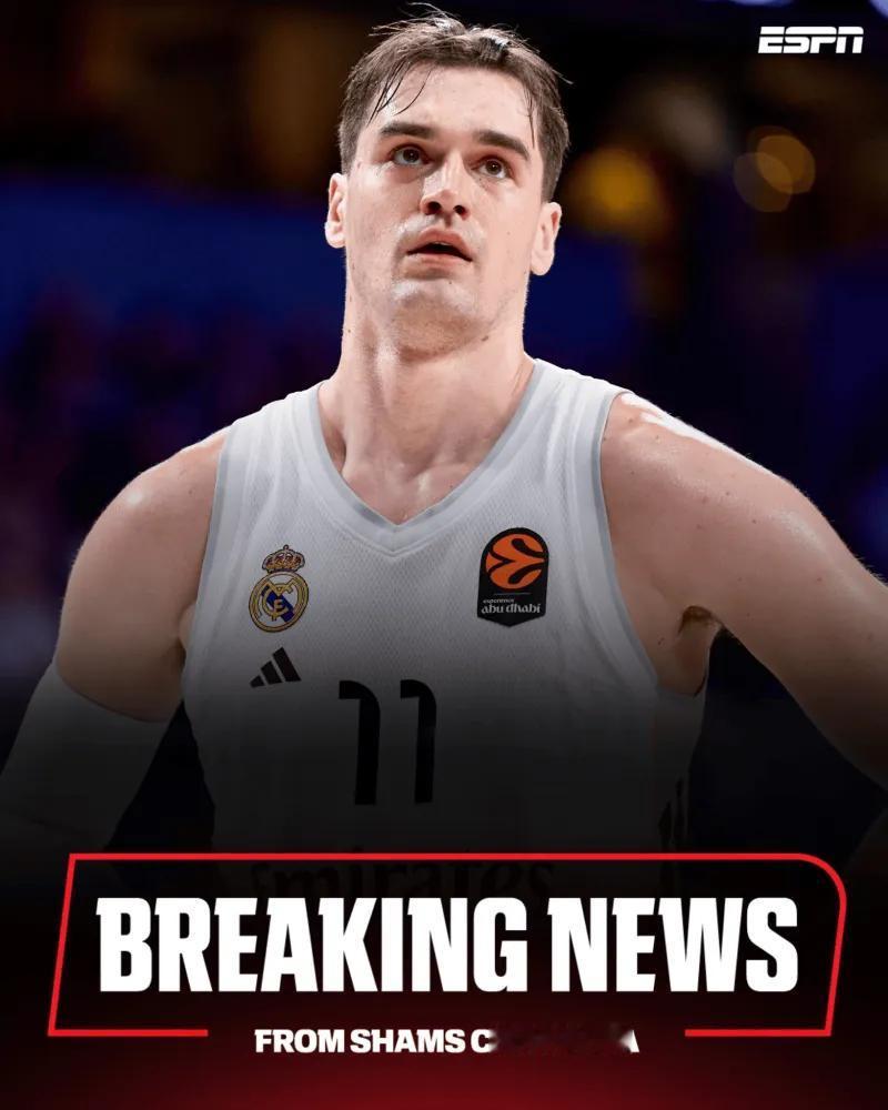 Shams：海佐尼亚1年280万美元加盟骑士，时隔6年重返NBA
07月27日讯