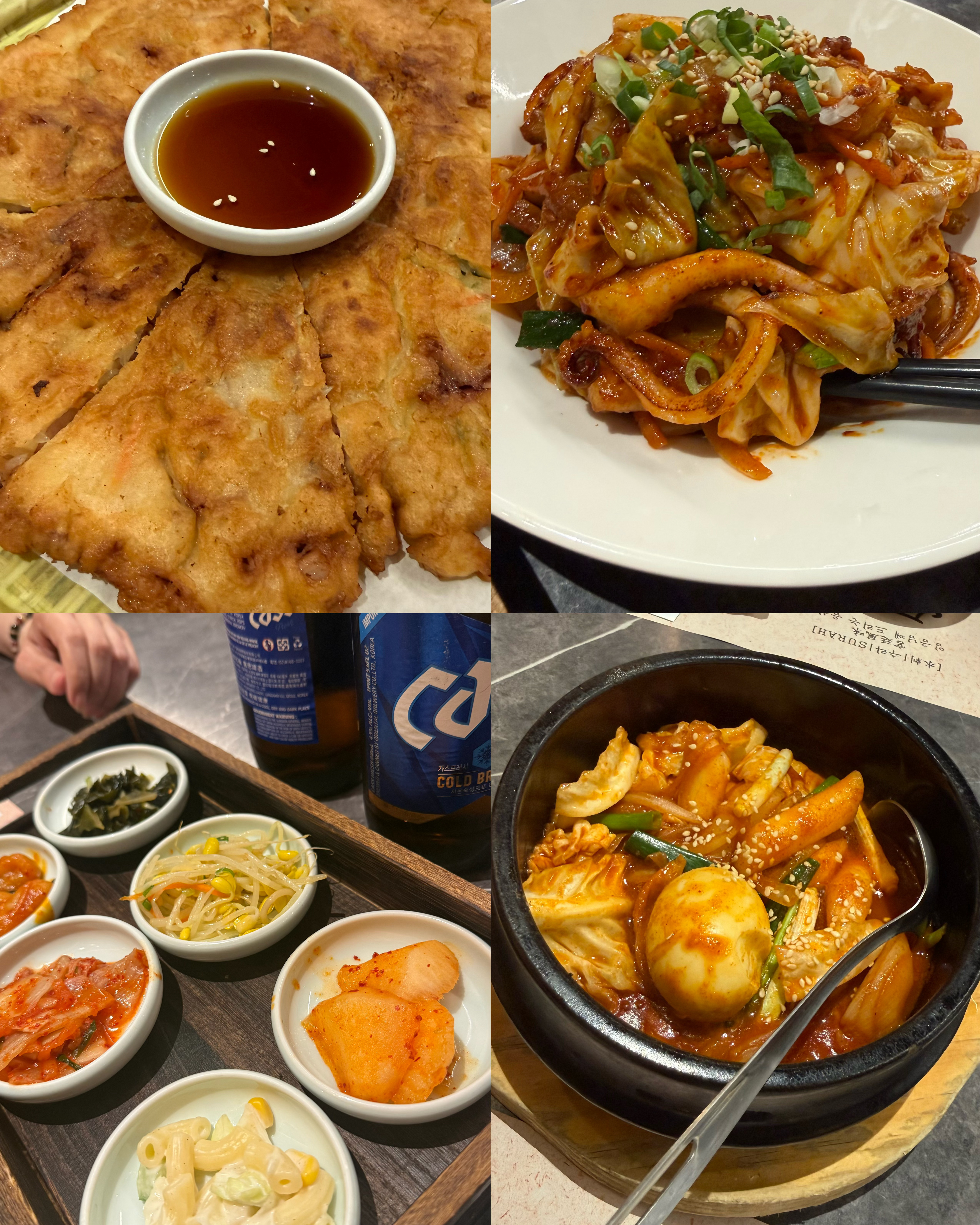 不記得上次吃韓餐是什麼時候 真的滿桌紅通通 ​​​