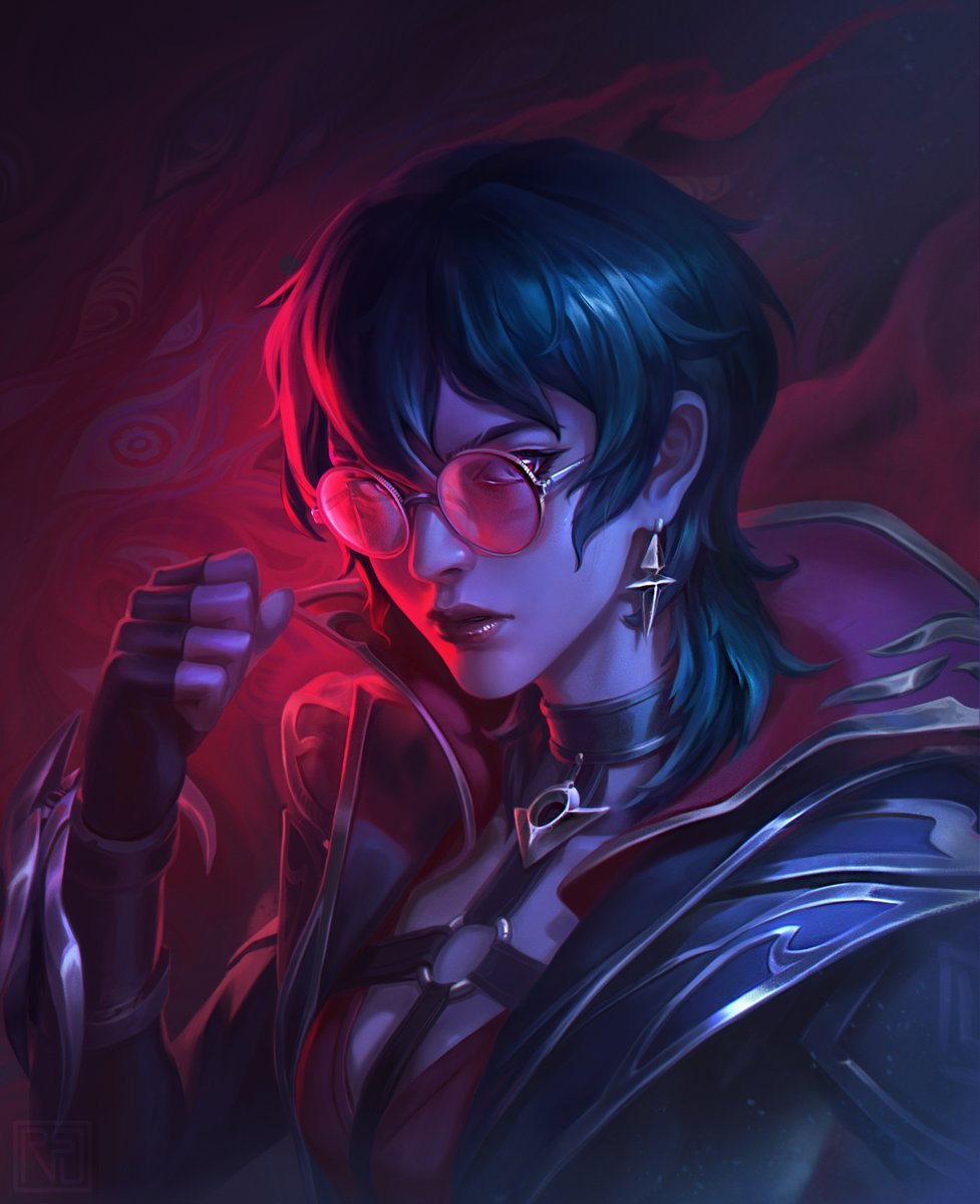万魔殿 薇恩（cr:Risu）英雄联盟
