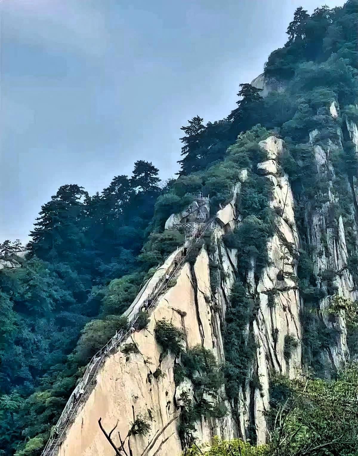 疯了！女子一天两刷华山，刚下山就被景区电话找上门，网友：以为要被拉黑

清明假期