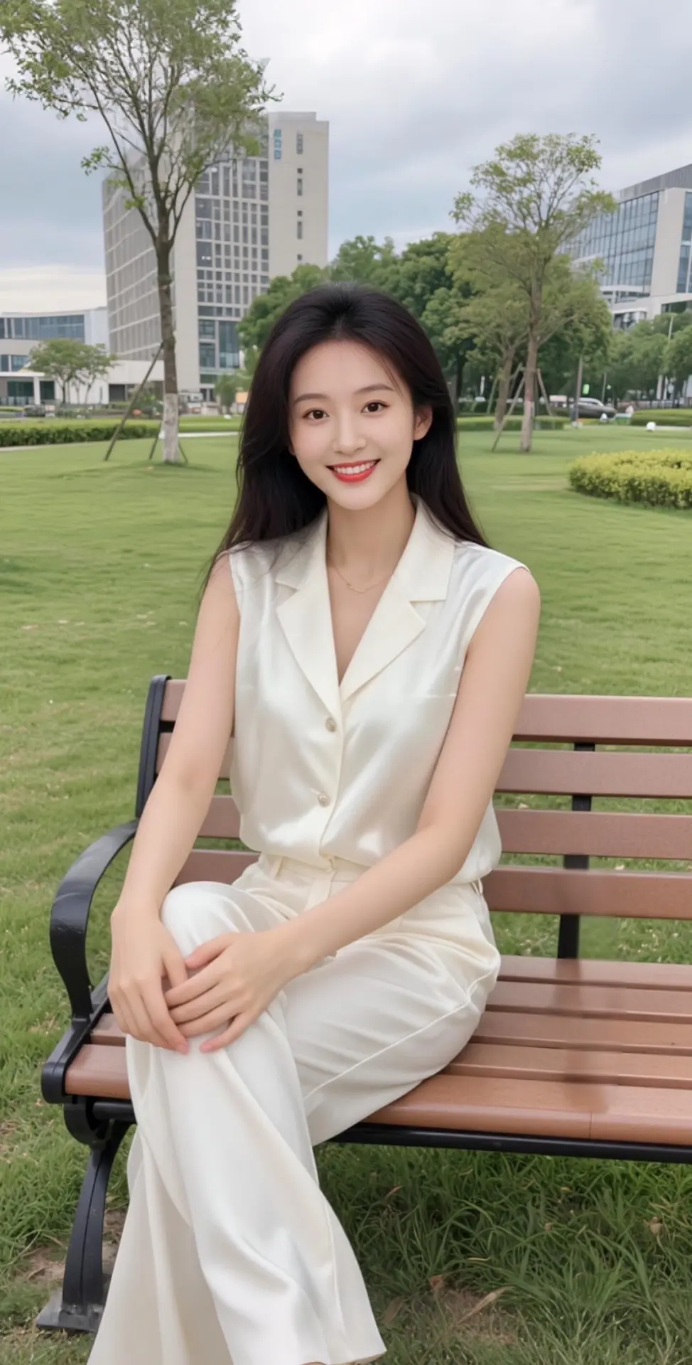 AI扩图 AI公园雅韵