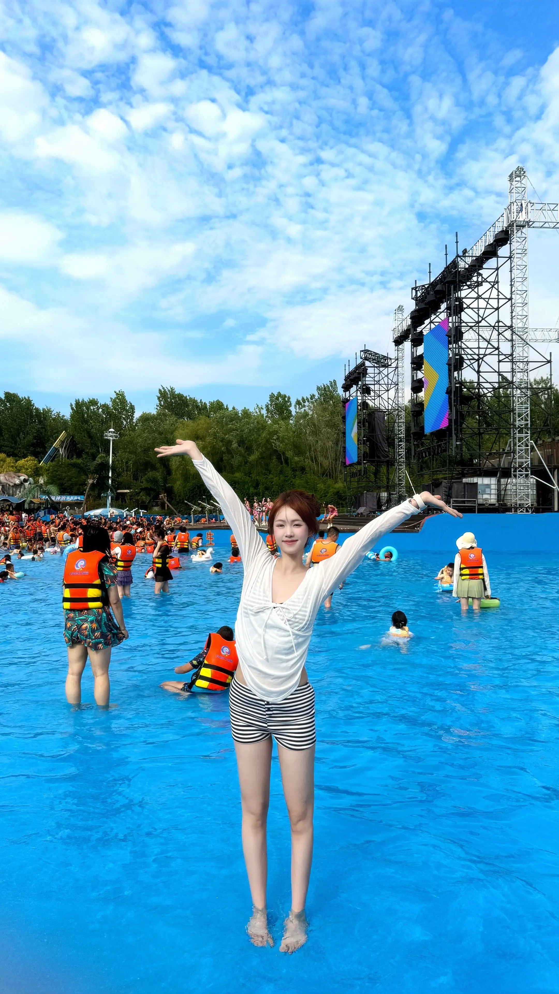 郑州方特水上乐园 方特假面狂欢节 方特神机位