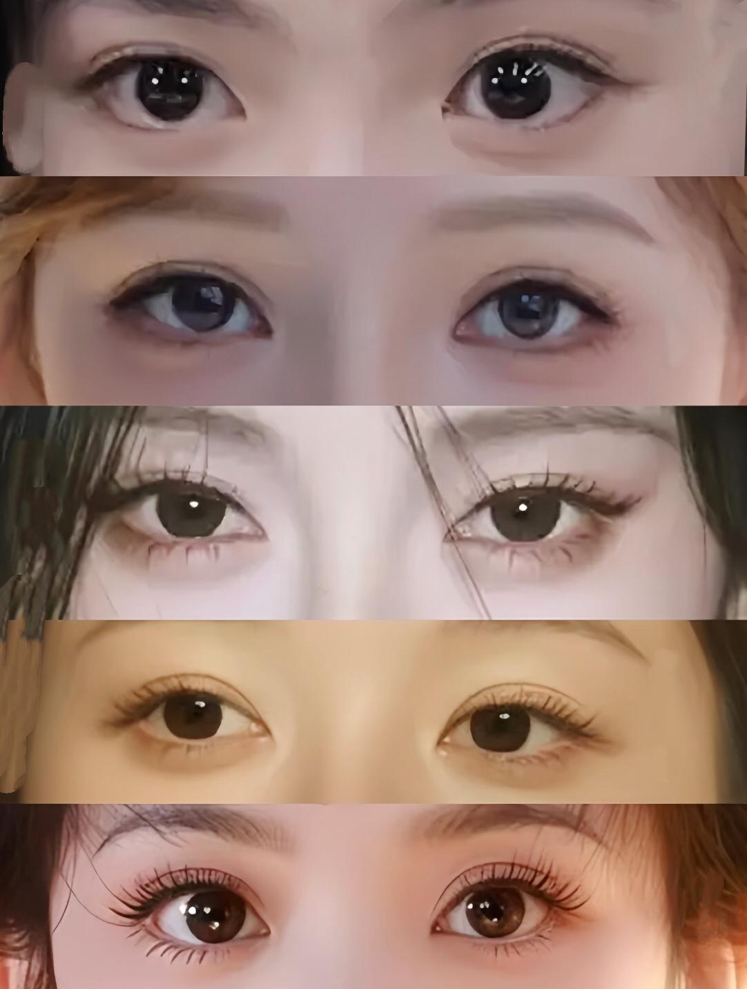 热门 谁的眼睛更有识别度