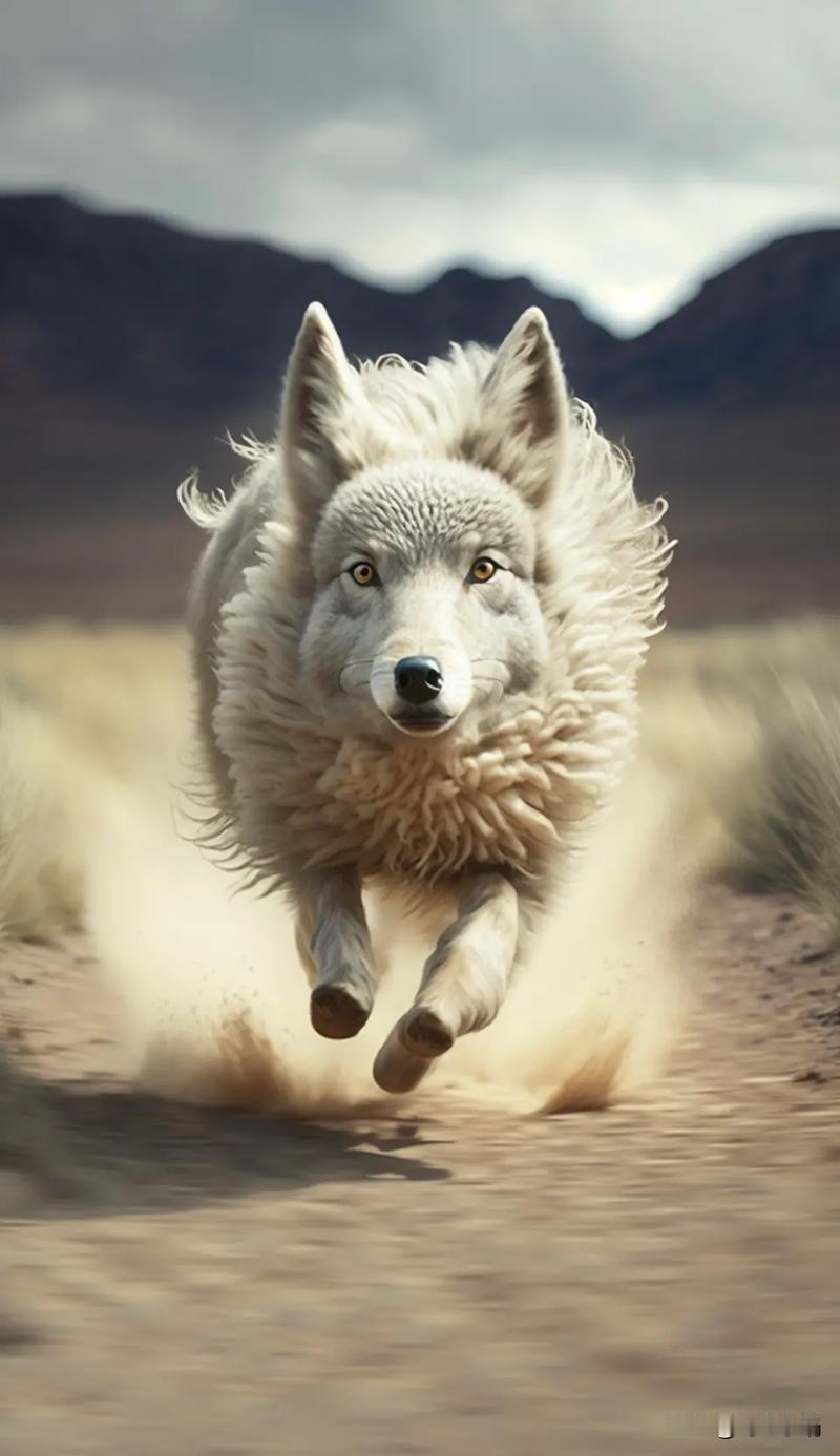 幽默段子！《不是我狠，而是我要对的起我身上披的这张狗皮》！
天冷了，主人把看羊的