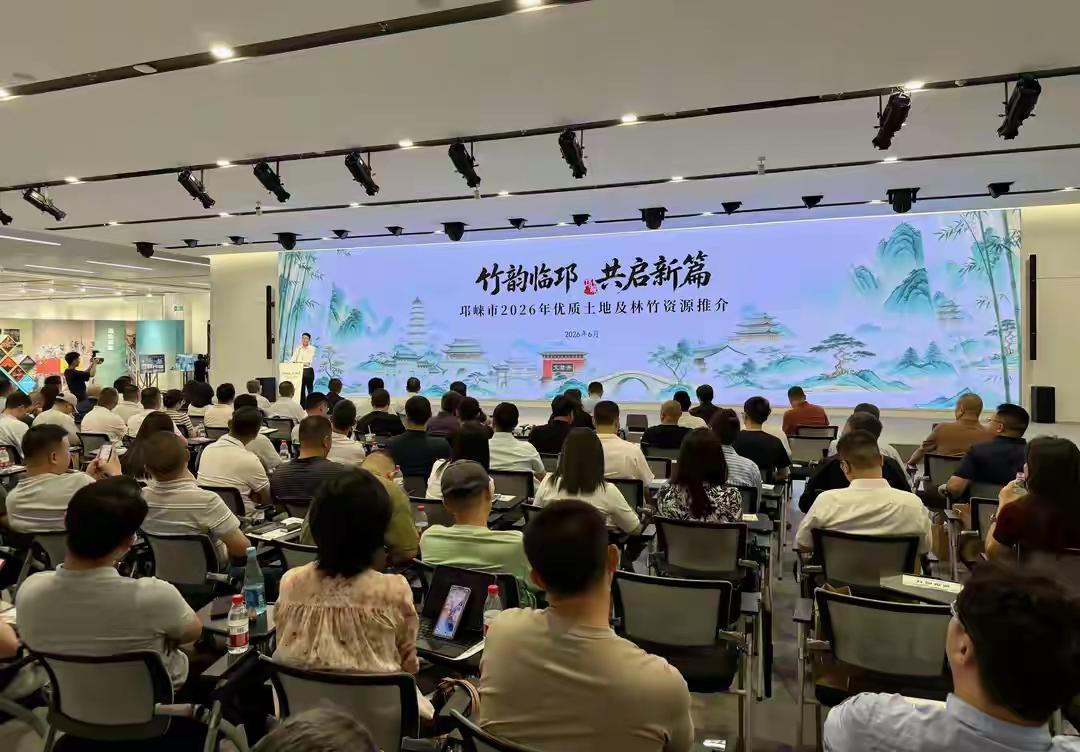318亩优质土地亮相！邛崃这场推介会藏满投资新机遇
6月11日，由邛崃市政府主办