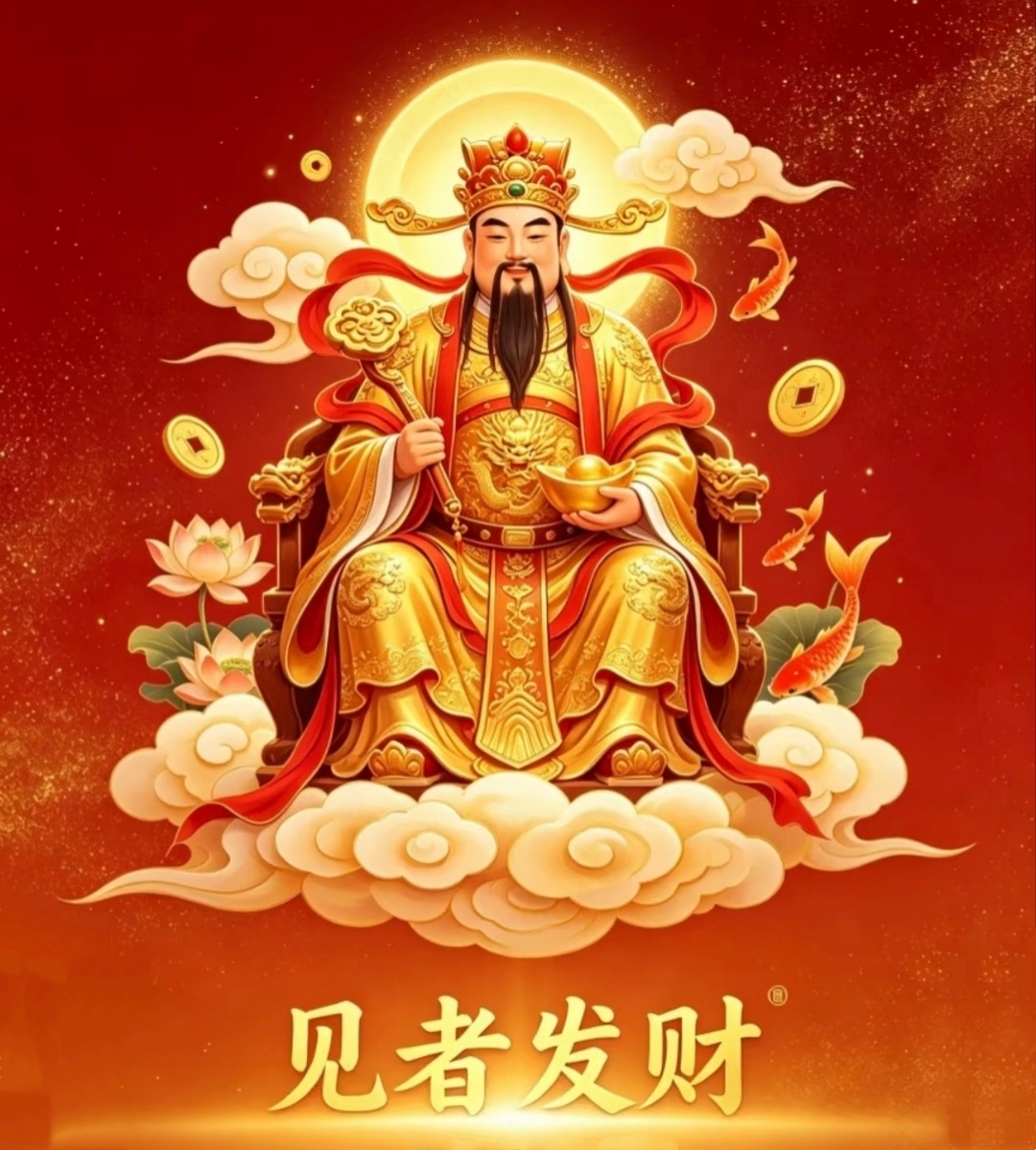 “ 接财神 … ” ​​​