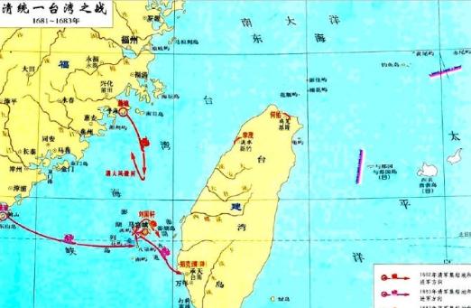 施琅平定台湾后，清朝内部便展开一场，到底要不要放弃台湾，将台湾所有人口全部迁徙往