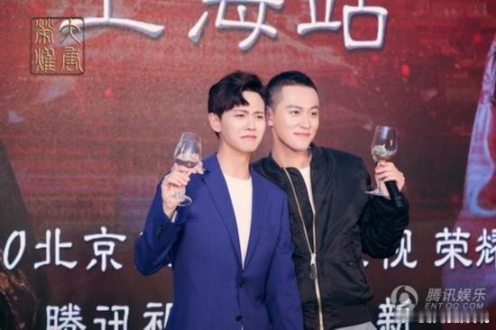 任嘉伦秦俊杰平番，两个人曾同属一个公司，任嘉伦是欢瑞一哥，大唐荣耀时秦俊杰给他当