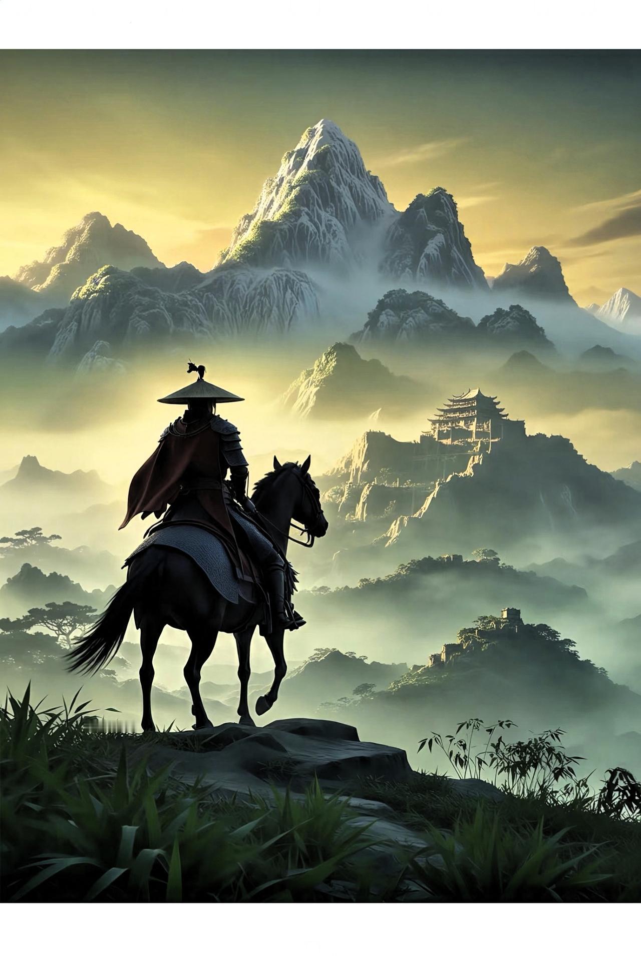 无人扶我青云志，我自踏雪至山巅。

无人撑伞，便做自己的屋檐；
没有阶梯，就以风