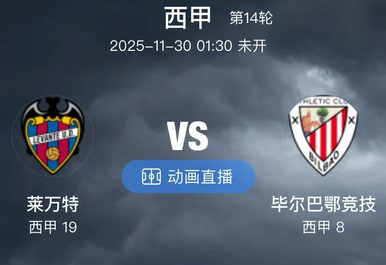 037 莱万特 VS 毕尔巴鄂竞技（情报）1.莱万特确认今晚乌奈-文塞多尔(9场