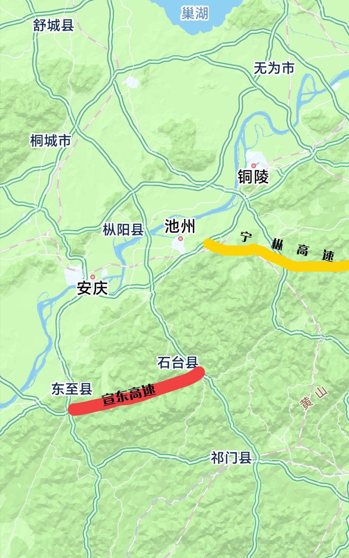 ［池州高速建设的势头仅次于滁州］
       十五五开局之年，滁州市高速建设可