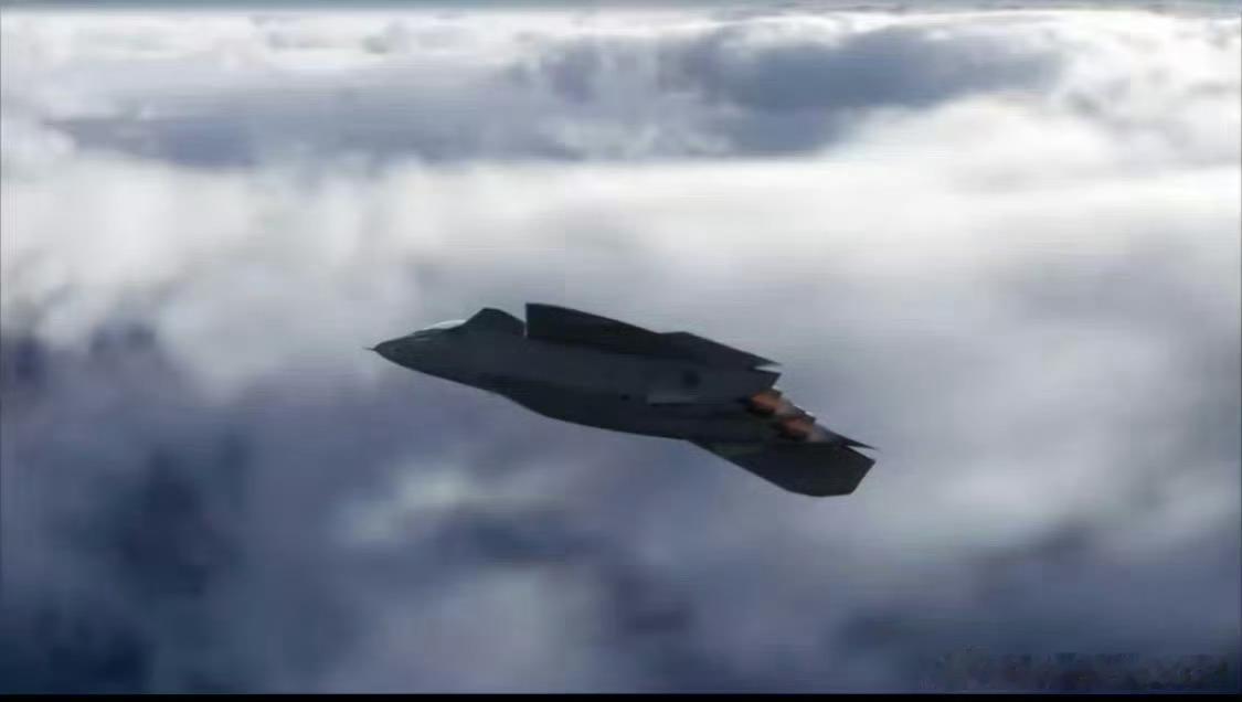 全球武器装备盘点日耳曼赢学美国f47测试机已秘密试飞近5年 假如F47真有小腹鳍