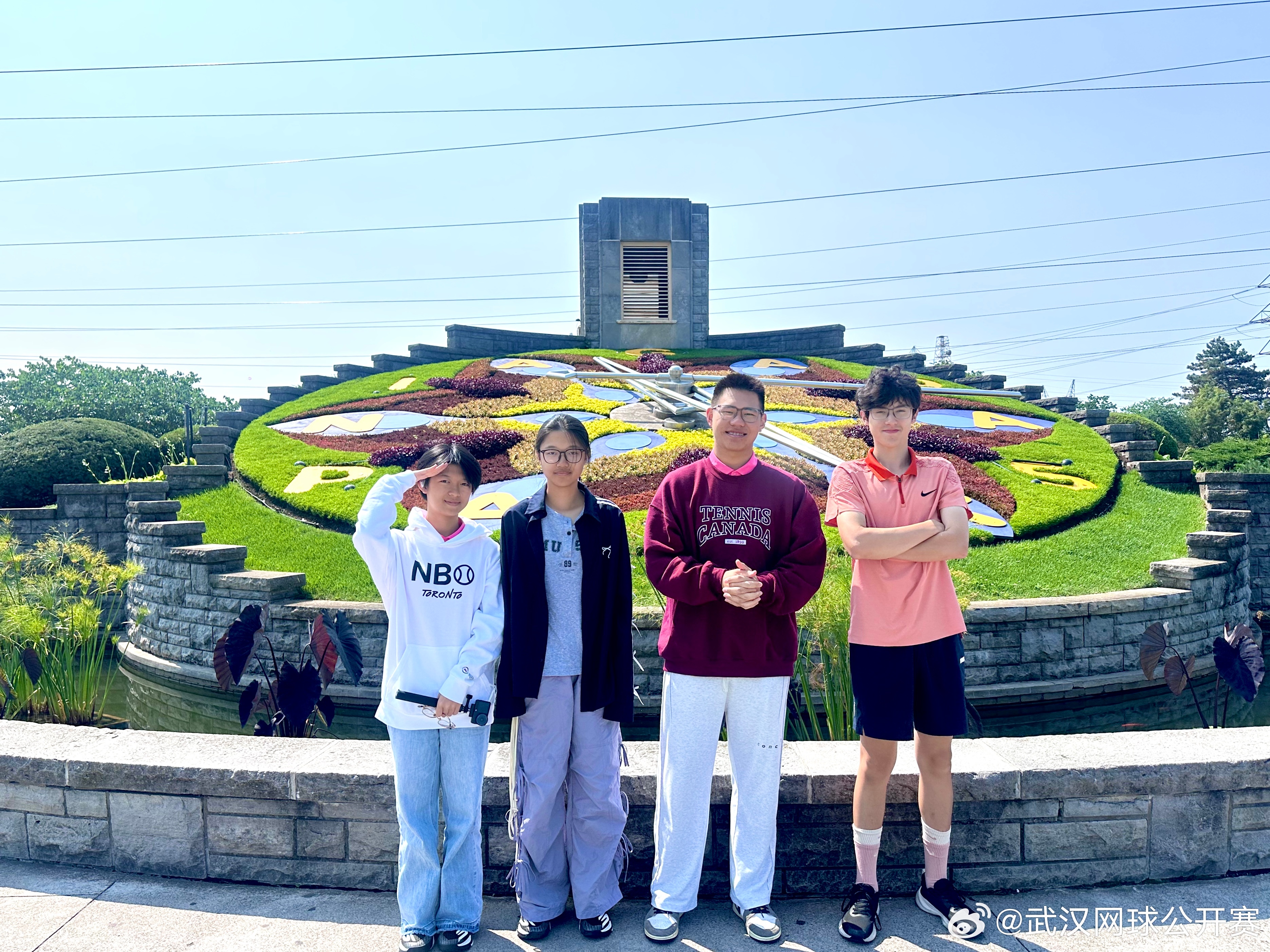 尽兴而归，凯旋返航WTA1000 多伦多站赛程接近尾声，四名武网球童顺利完成正赛