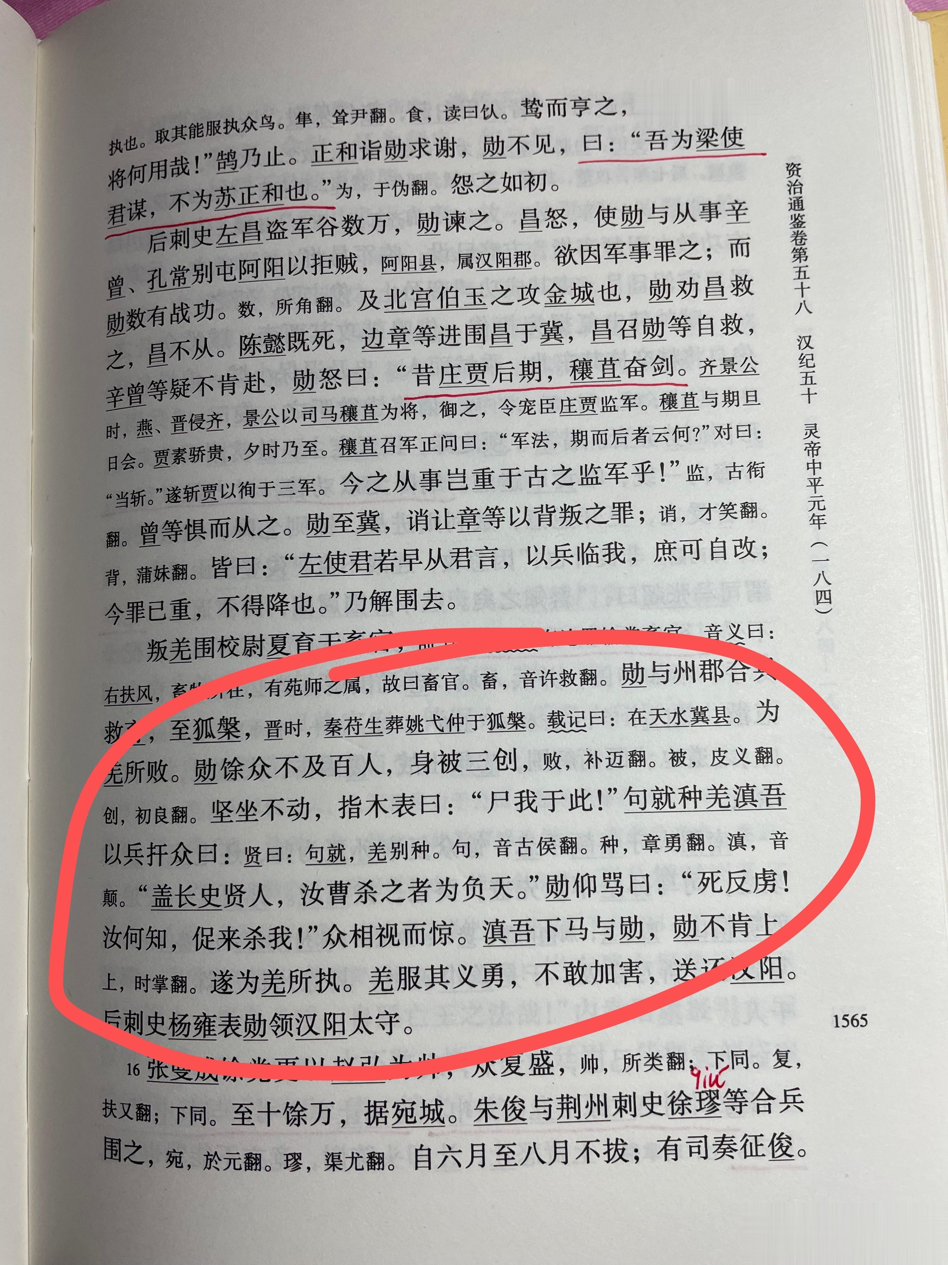 #王攀说通鉴# “你个该死的反贼！你知道啥啊！赶紧来杀死我吧！”盖勋在说这番话的
