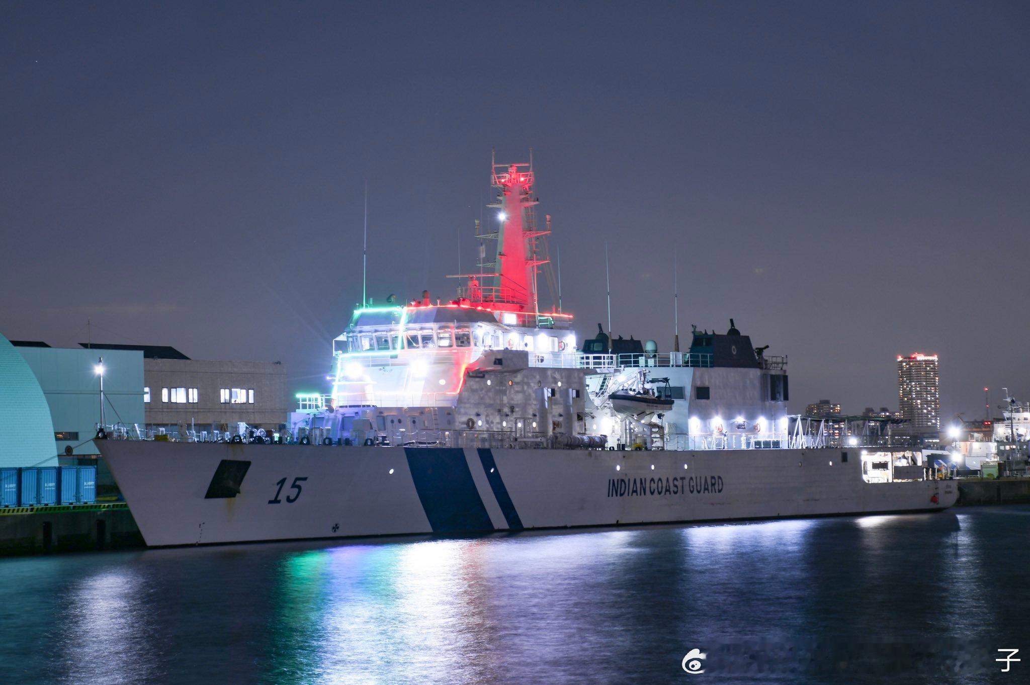 印度海岸警卫队巡逻舰