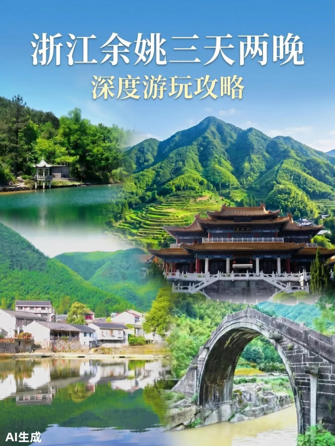 解锁：浙江余姚三天两晚深度游玩攻略