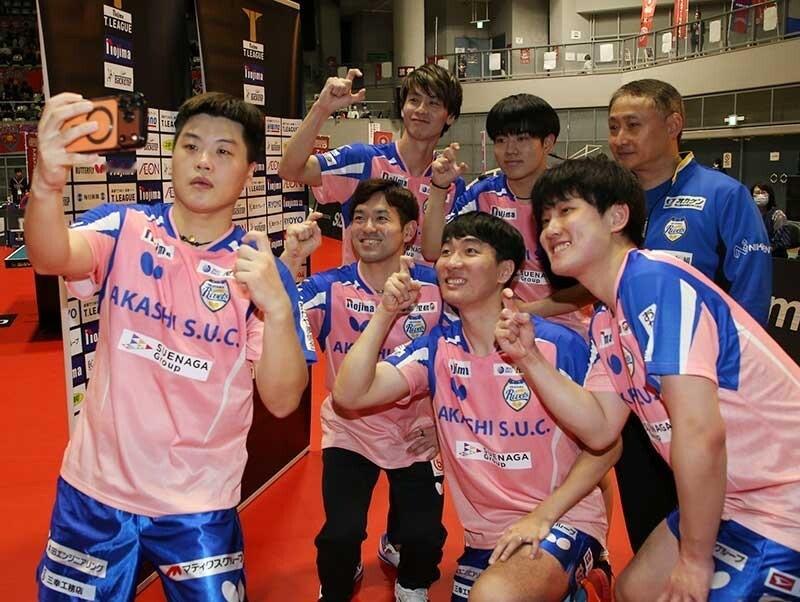 张本智和张本智和t联赛 🏓琉球战获胜！目前排名第4🔥在前几天进行的客场对阵琉