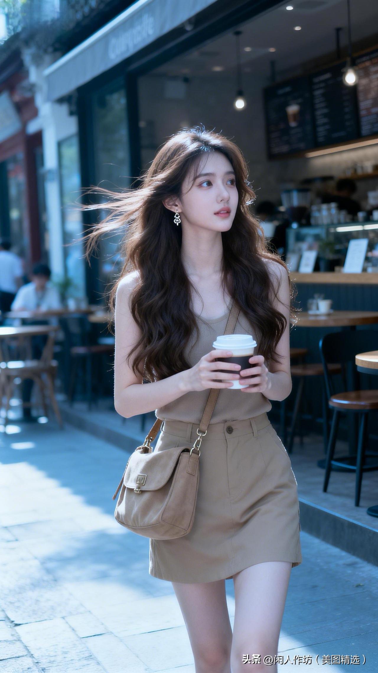 行为举止处处透着优雅