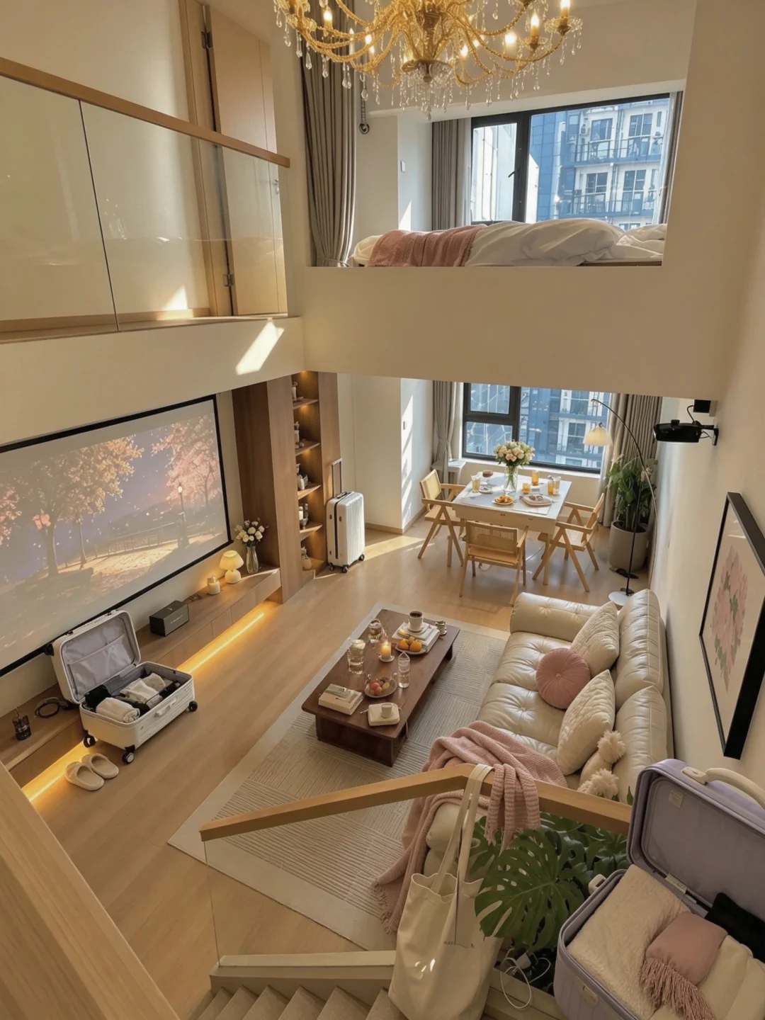西安！钟楼旁！120住进超大loft！值哭😭