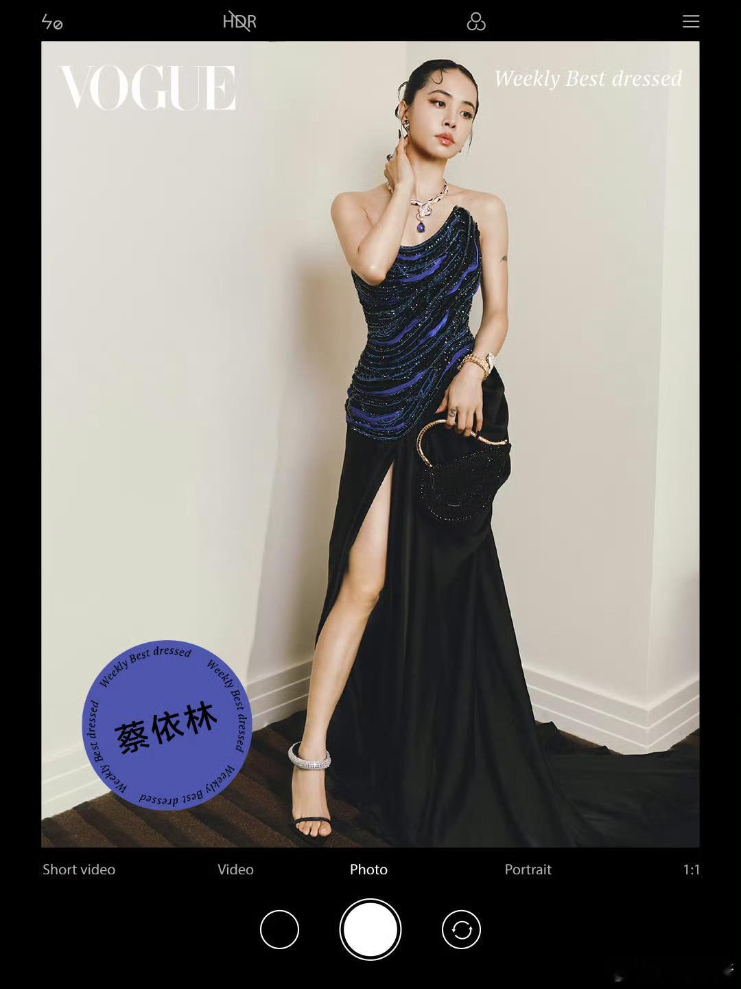 VOGUE一周女明星最佳穿搭蔡依林刘雨昕鞠婧祎 ​​​