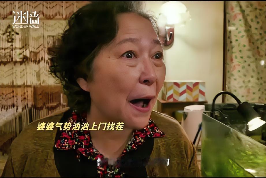 《迷墙》里的恶婆婆方芳老师，
你别看她凶神恶煞的，
实际上是一个很好的、很爱国的