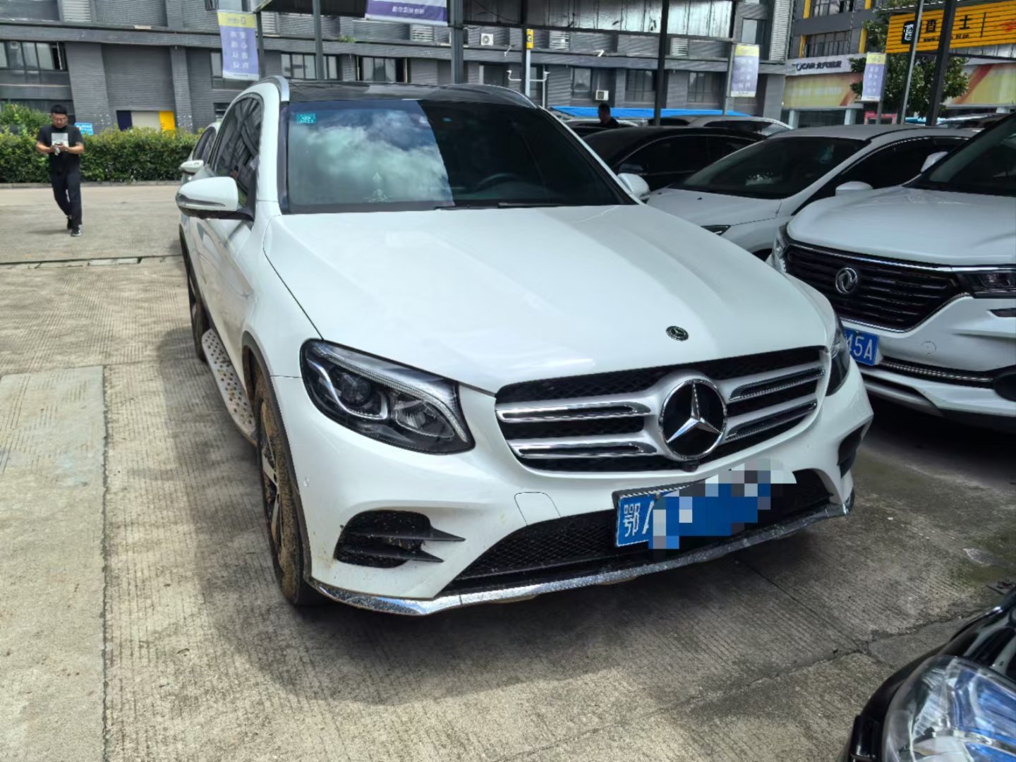 拿下19年奔驰GLC260L豪华，两个面补漆，价格便宜#私人定制淘车服务# ​​