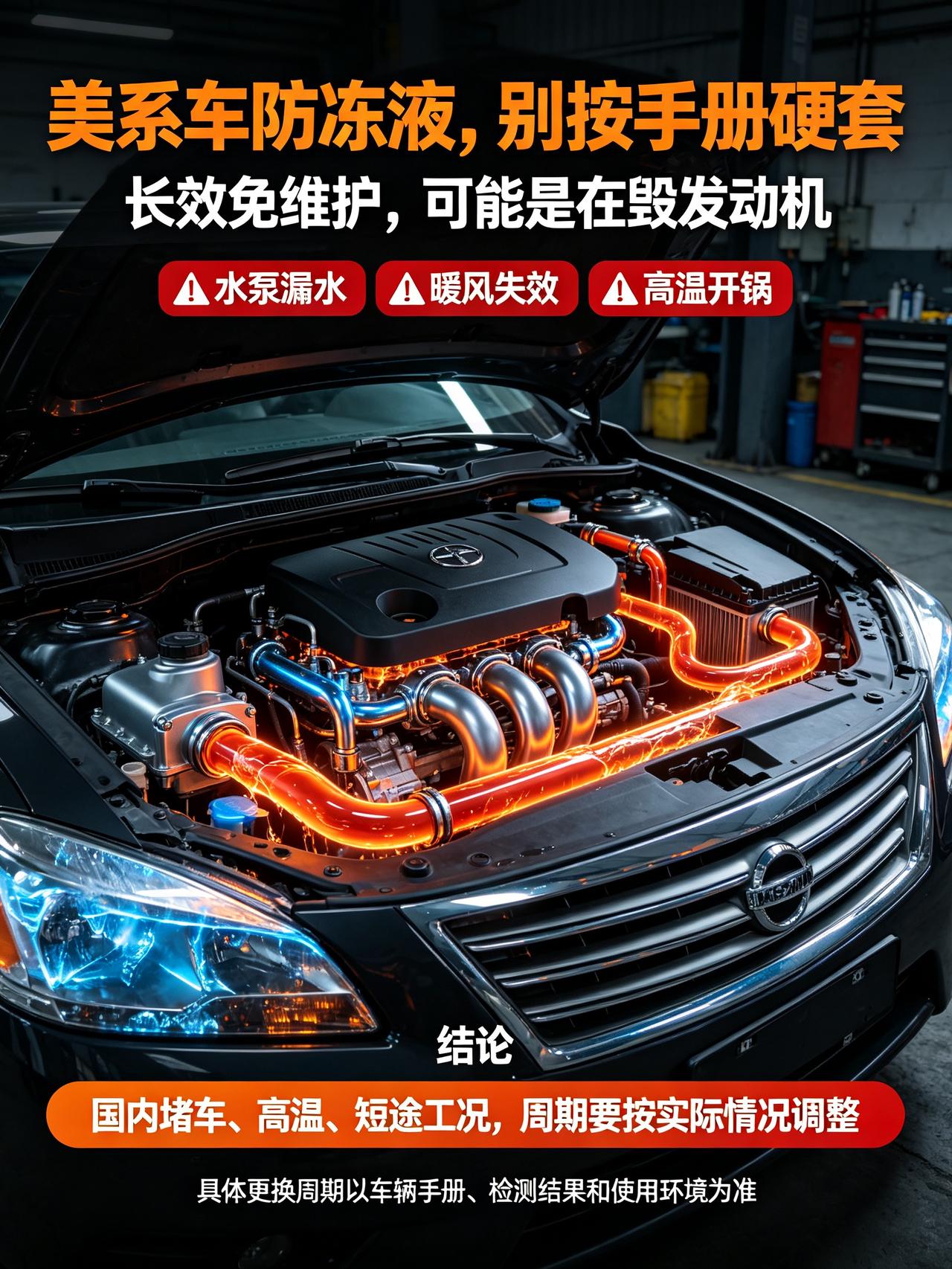 美系车防冻液千万别按手册换！无数车主栽大跟头

所有别克、雪佛兰、凯迪拉克、福特