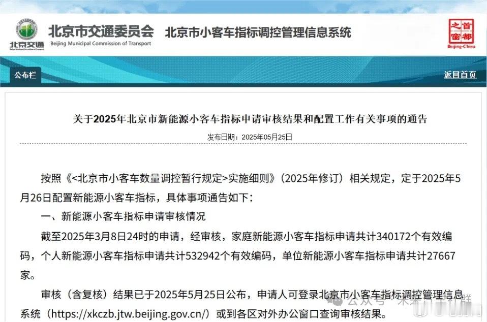 最低42分！北京今年家庭新能源指标“分数线”揭晓！看看你中了吗？[打call]其