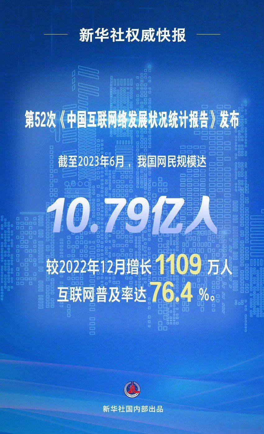 #我国网民规模已达10.79亿人#以前主要是中青年上网，现在刷短视频的老年人和玩