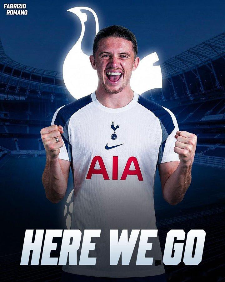 罗马诺：马竞中场加拉格尔加盟热刺，here we go！ 热刺击败维拉，将支付4