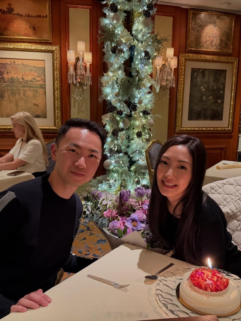 星岛：**前TVB新闻女神蔡雪莹39岁生日 孖上市公司太子爷老公甜蜜庆生 嫁入豪