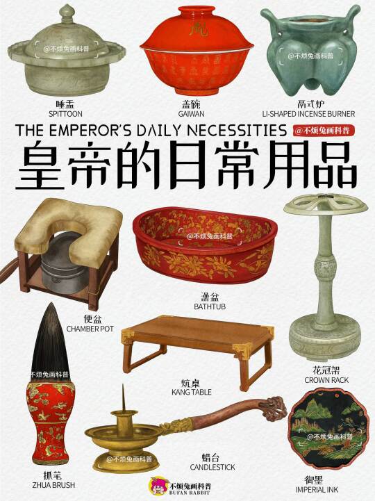 📕 真没想到！皇帝的日常用品是这些东西！