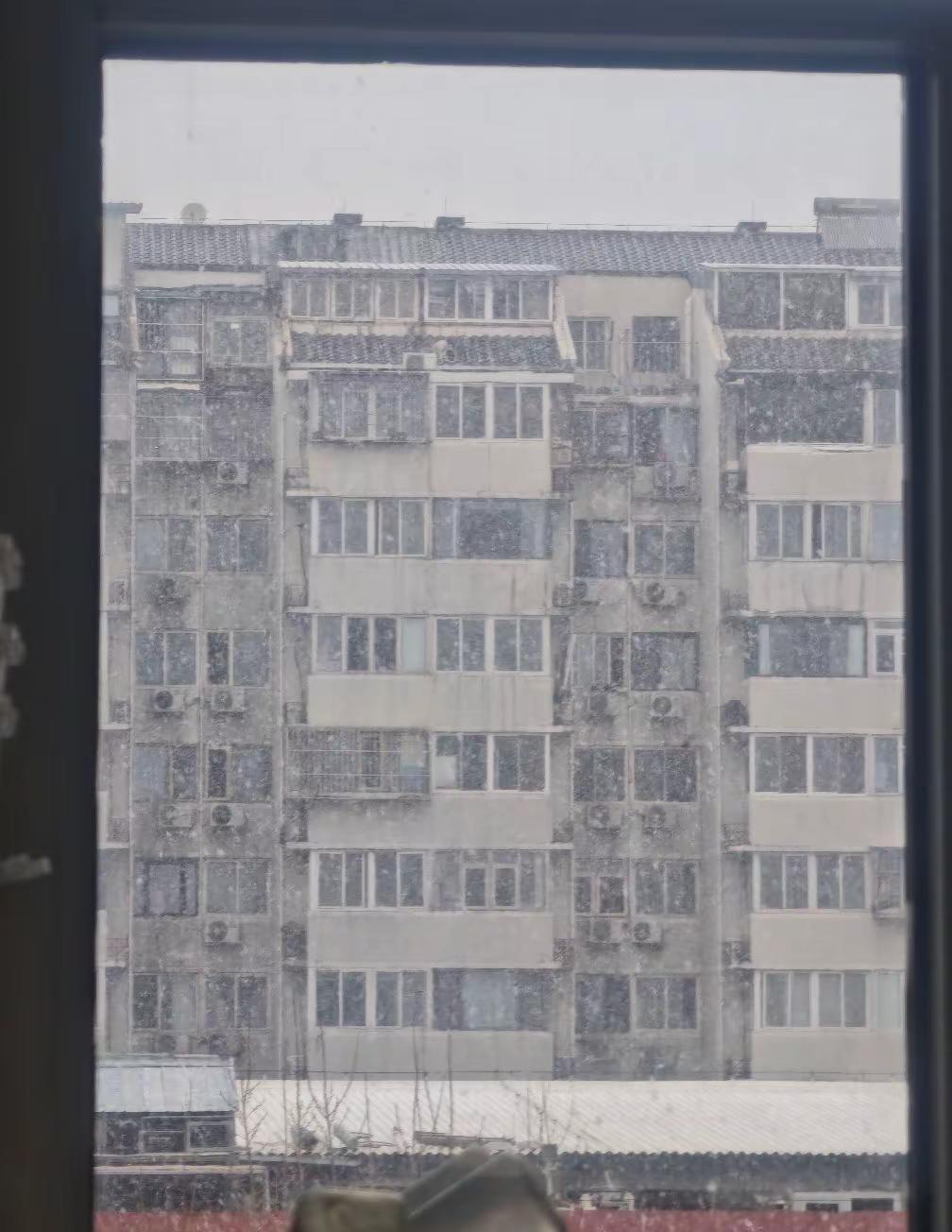 在北京，你甚至3月都还能看到雪。