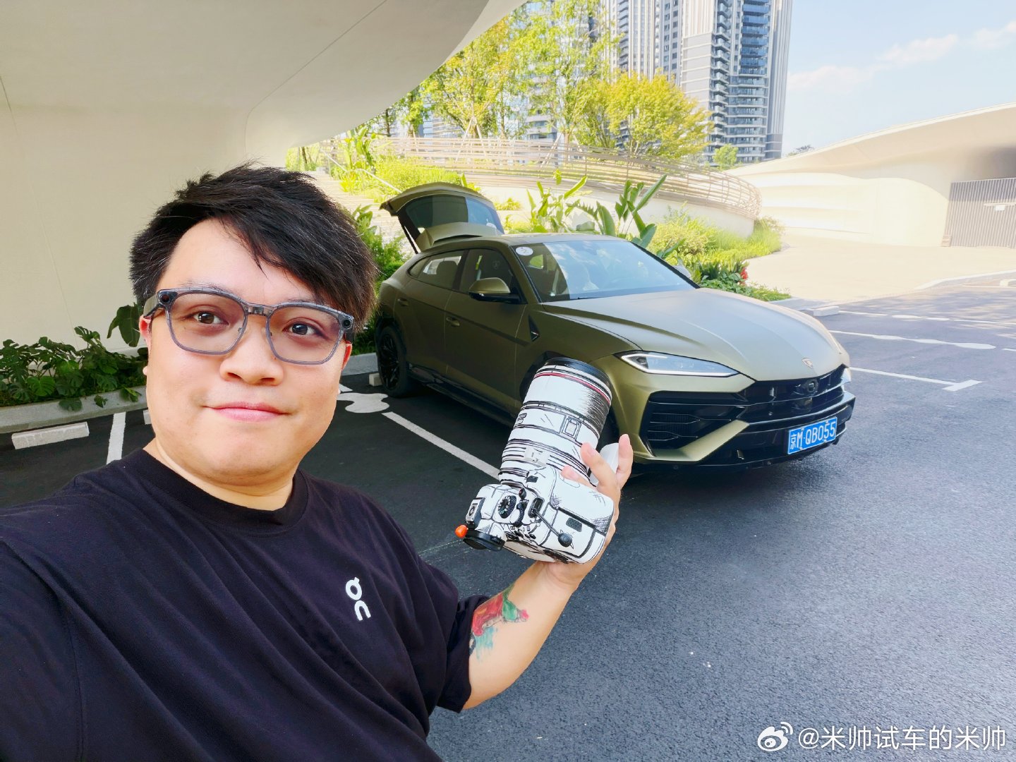 奇幻的一天，拍爽了，兰博基尼还是兰博基尼，等会给大家看成片米帅试车兰博基尼uru