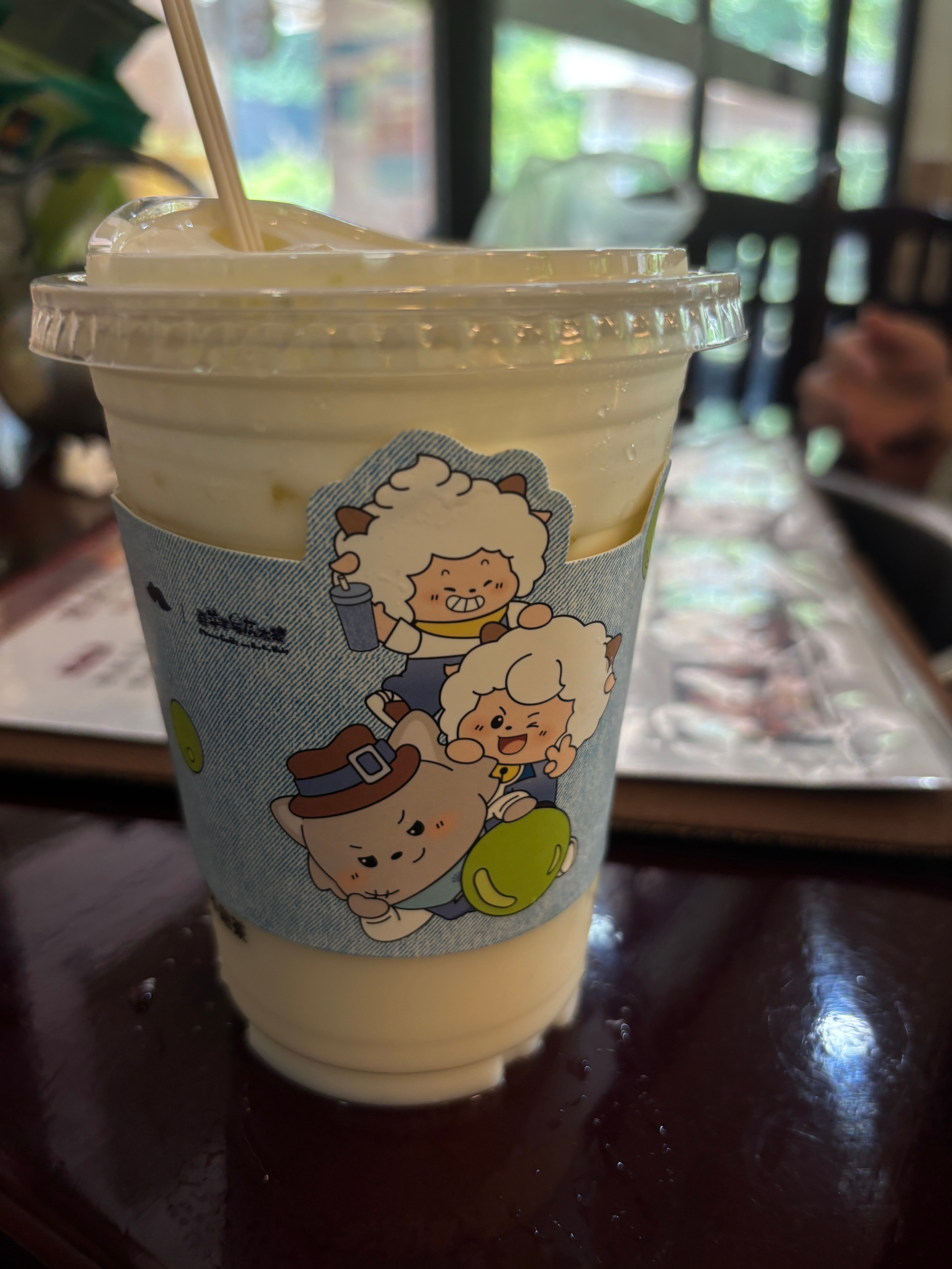 宝宝给我点的奶茶☕️嘿嘿🥰🥰