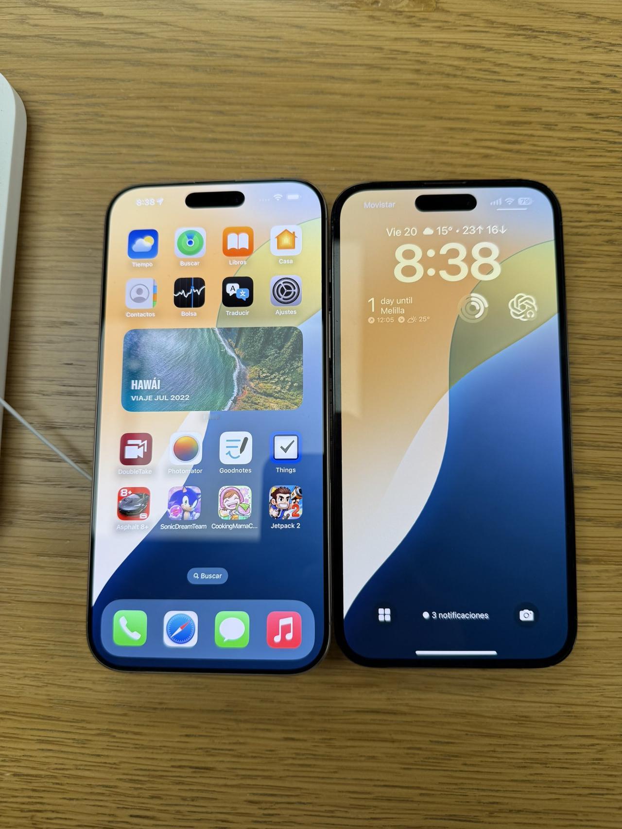 iPhone16ProMax和iPhone14ProMax正面边框对比，还是很震
