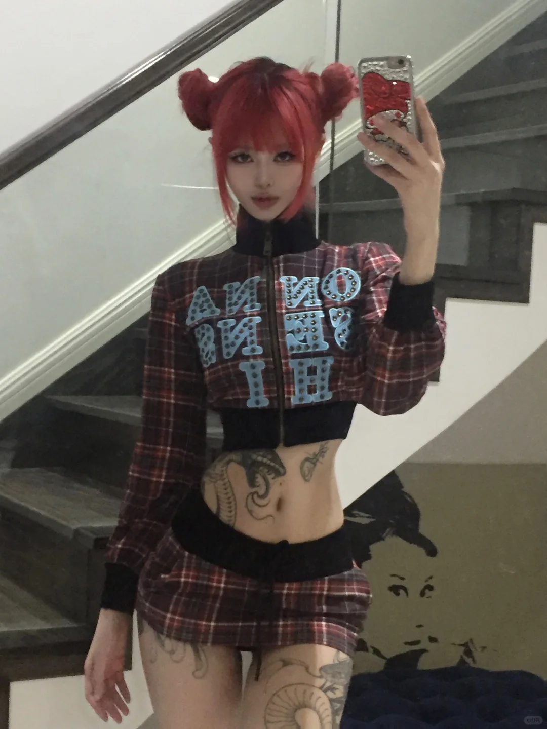 我的侧腰纹身分享