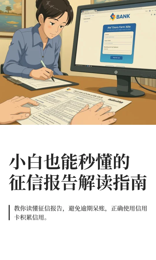 小白也能秒懂的征信报告解读指南
