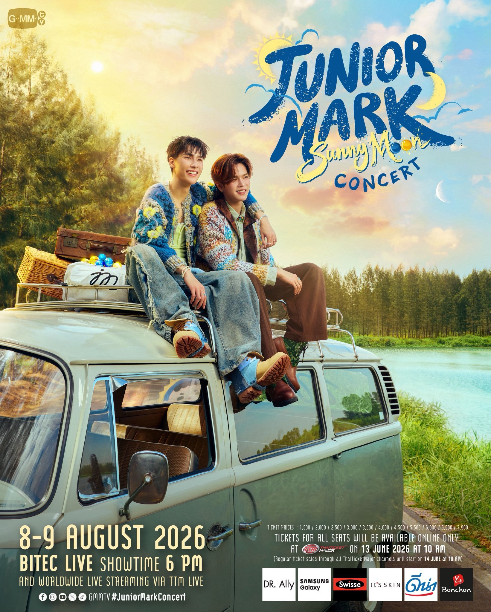 JUNIOR MARK SunnyMoon CONCERT 🧳🚐 