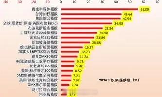 今天有人问，科技牛市是不是结束了？是不是该割了？这是今年全球各大指数的收益率：费