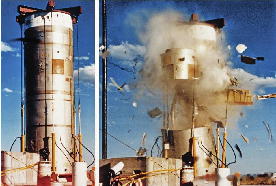 1985年9月6日美军利用高能激光系统实验设施（High Energy Lase