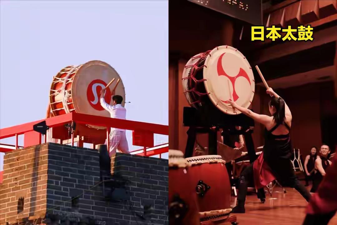 朱一龙敲的是中华传统大鼓！真相来了，日本太鼓和中华传统大鼓虽然表面上看上去很像，