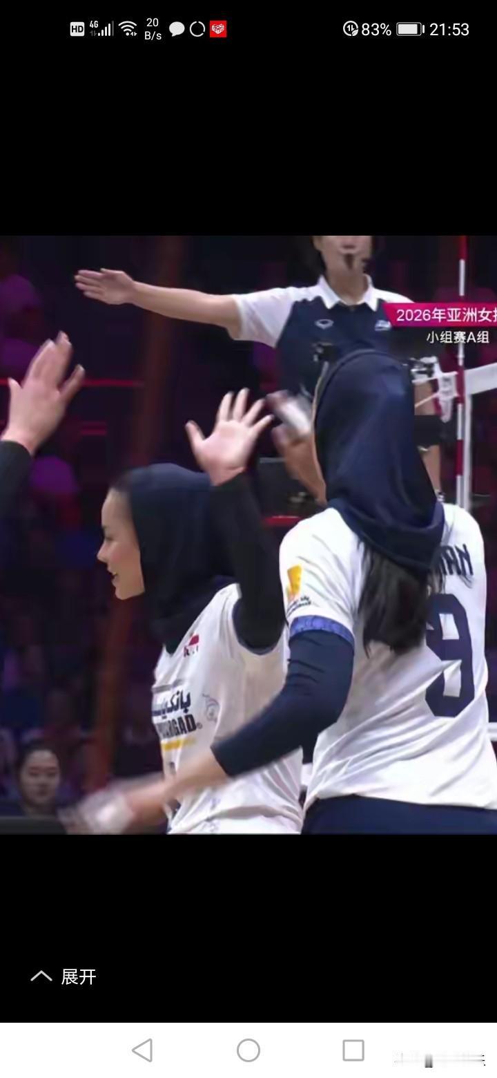 女排亚锦赛，本以为中国队小组最强的对手就是中国台北队，谁知台北队首场比赛竟然被伊