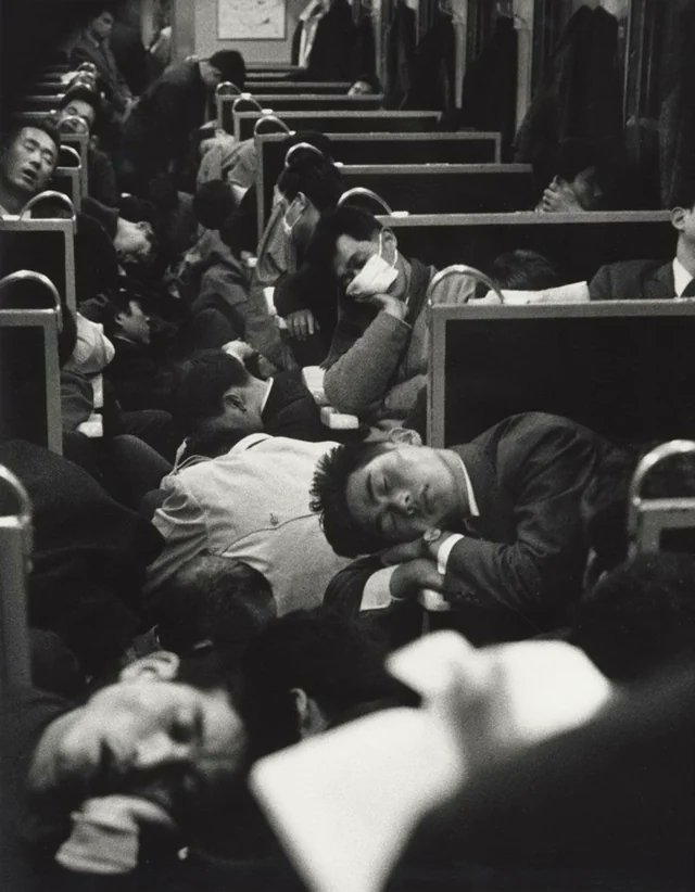 1964，日本，午夜火车摄影师Nicolas Bouvier 