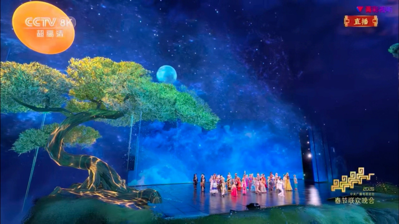 春晚段子大考春晚还得是周深争气再争气的周深！高音好顶！！！ 